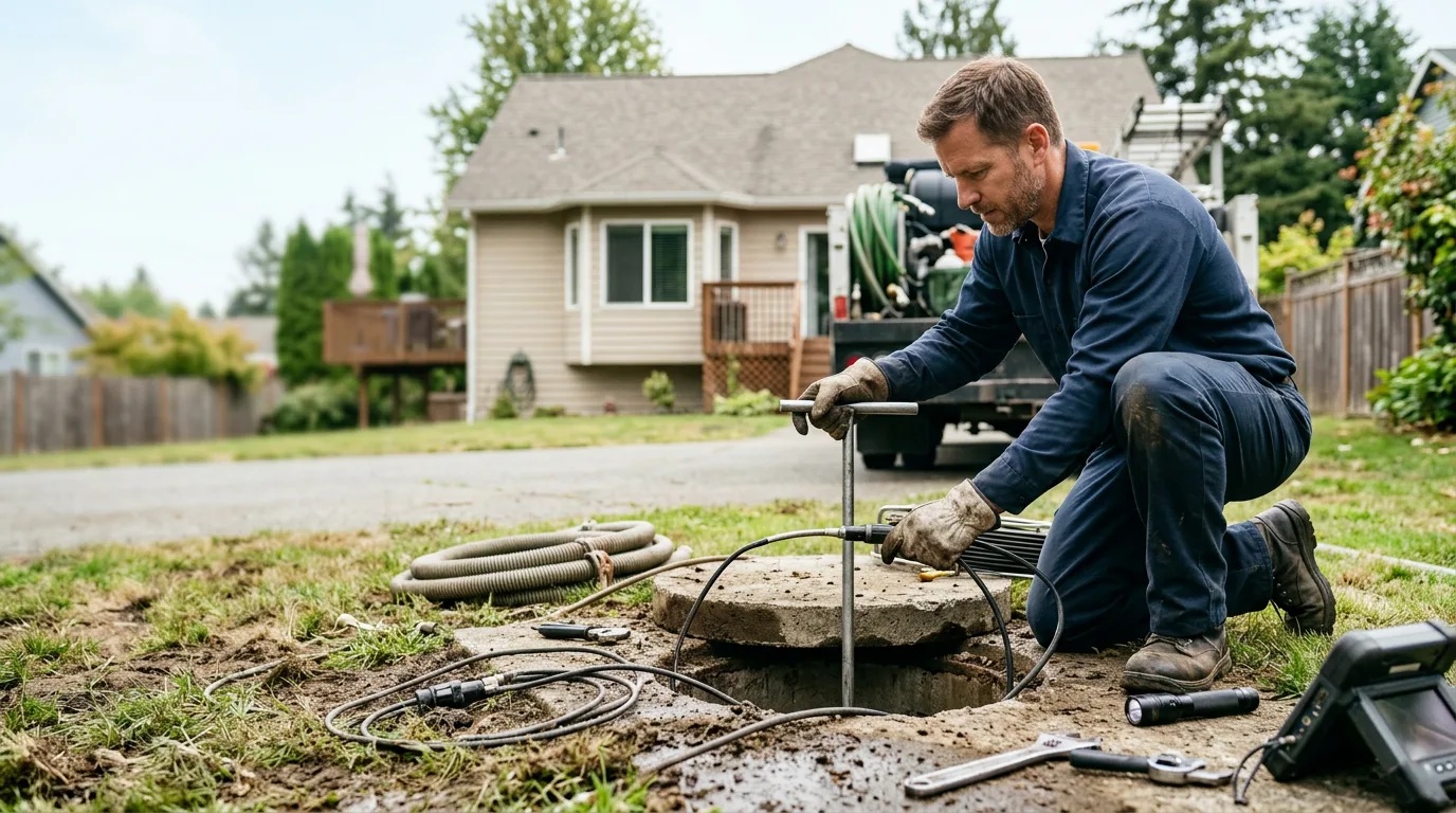 Septic Tank Pumping in Midway, TX